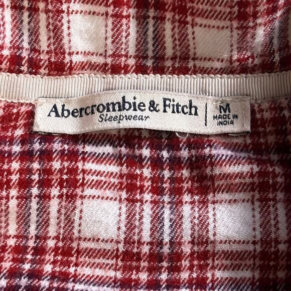 Abercrombie and Fitch PJ Set Christmas Holidays Comfy Cotton Pajamas Set M/L - Picture 9 of 14
